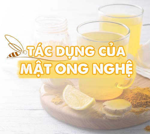 Tác dụng của mật ong nghệ