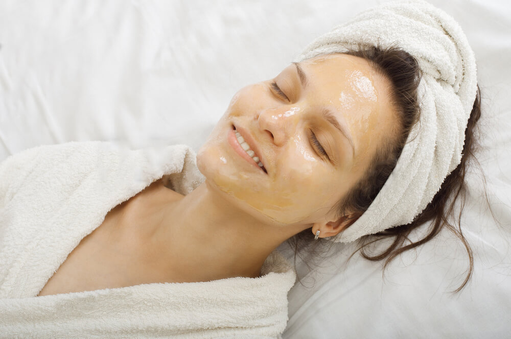 mật ong tẩy tế bào chết cho da