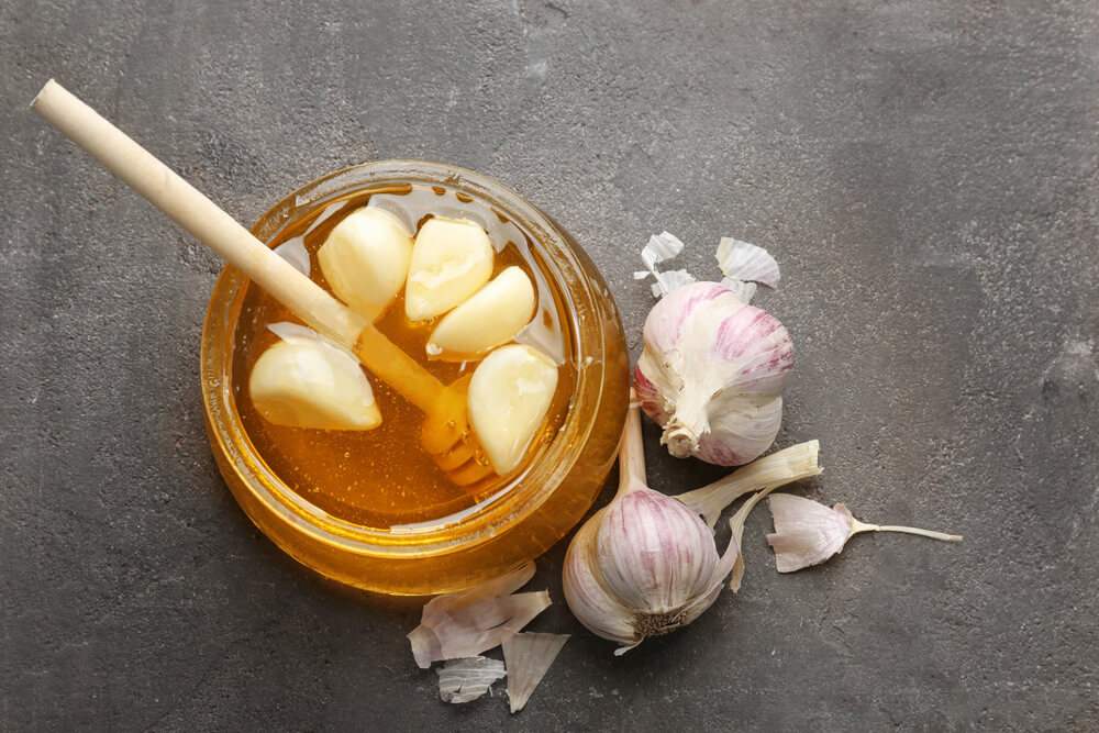 tỏi ngâm mật ong