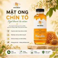 Mật ong hoa nhãn nguyên chất Mon Cherie Honey