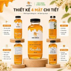 Mật ong hoa nhãn nguyên chất Mon Cherie Honey