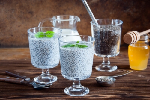 giảm cân bằng mật ong và hạt chia