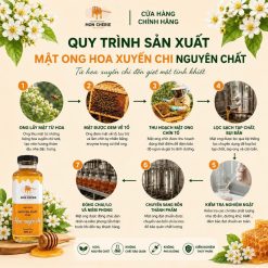 Quy trình sản xuất mật ong hoa xuyến chi