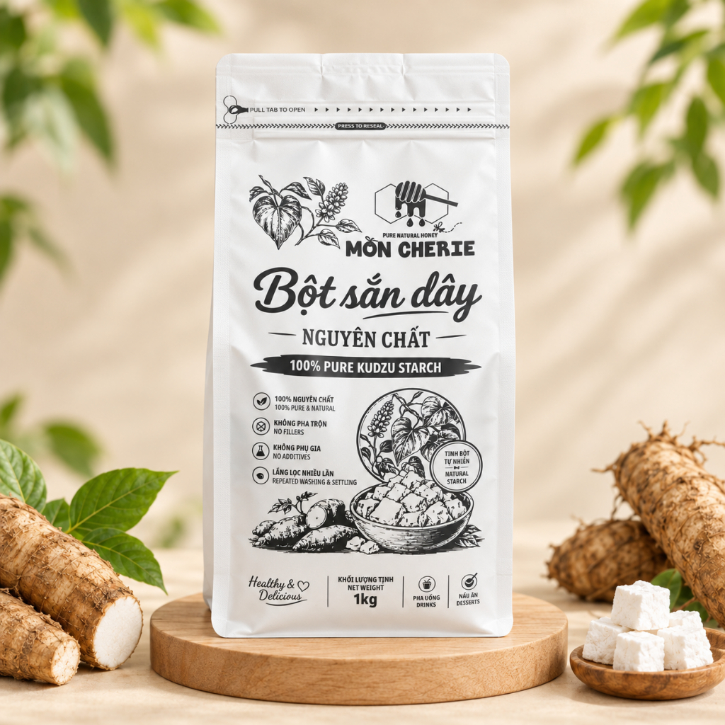 Bột sắn dây nguyên chất Mon Cherie Honey