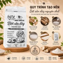 Bột sắn dây nguyên chất Mon Cherie Honey