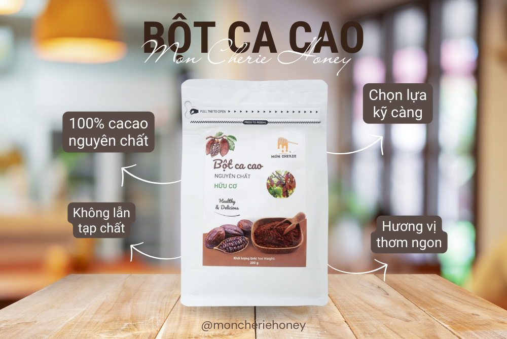 Bột ca cao Mon Cherie Honey