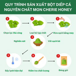 Bột diếp cá Mon Cherie Honey
