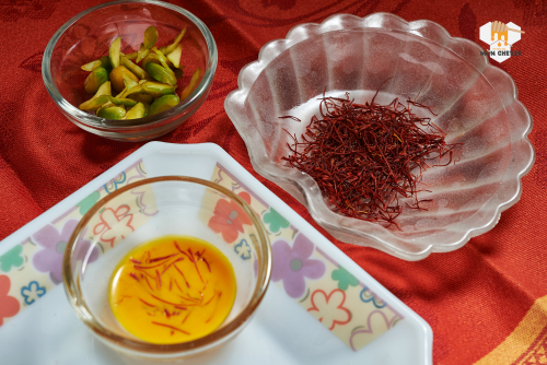 Nhuỵ hoa nghệ tây ngâm mật ong